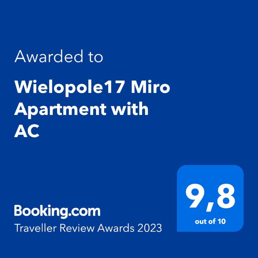 Wielopole17 Miro Apartment With Ac Cracovia Exterior foto
